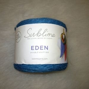 YARN Sublime Eden, 150 g 544 yards, 55% wool 45% cotton